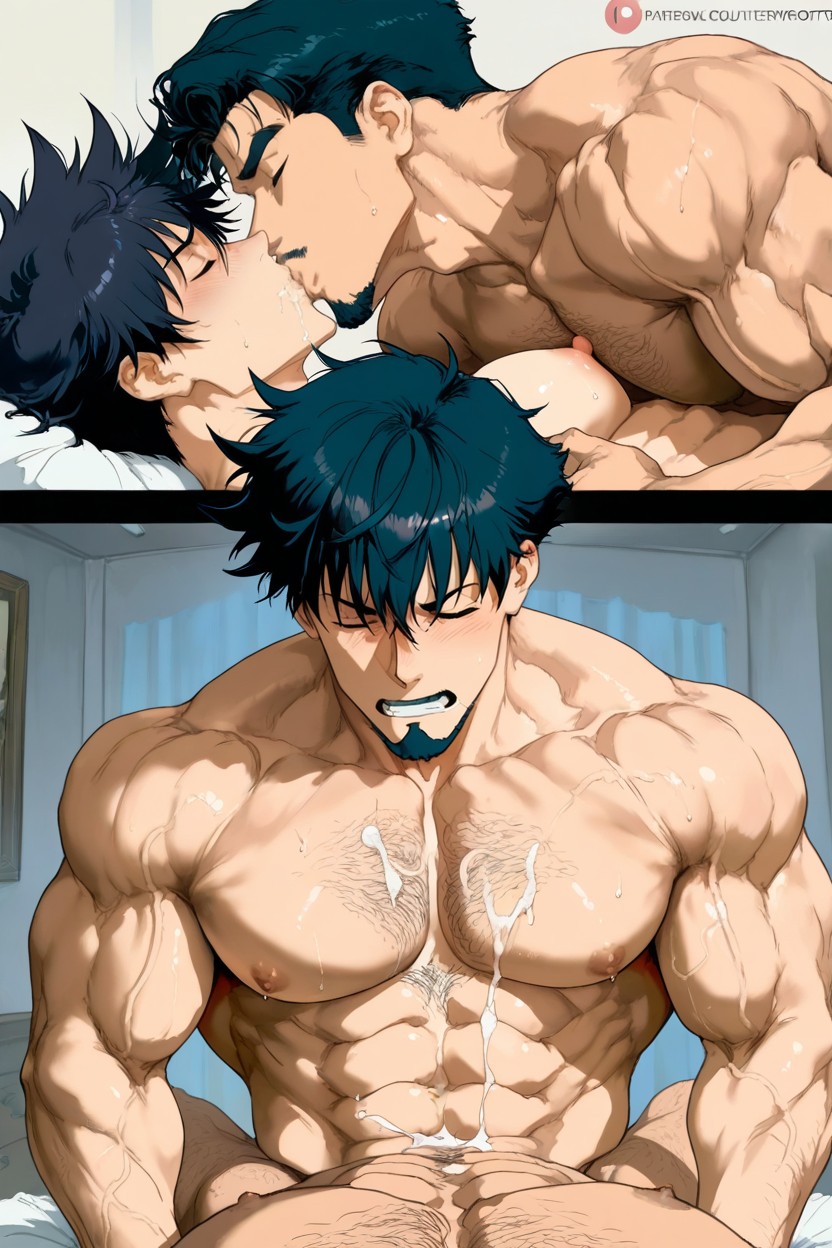 Show Rubbing Cock Or Blowjobs Or Fucking Scene Or Feeling Body Scene In Some Pictures, Yoai, Naked AI Gay Porn