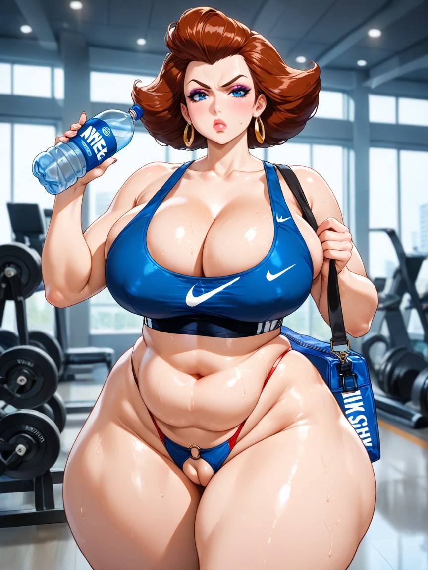 In The Gym, Bimbo, Hyper Hips Porno IA Gay