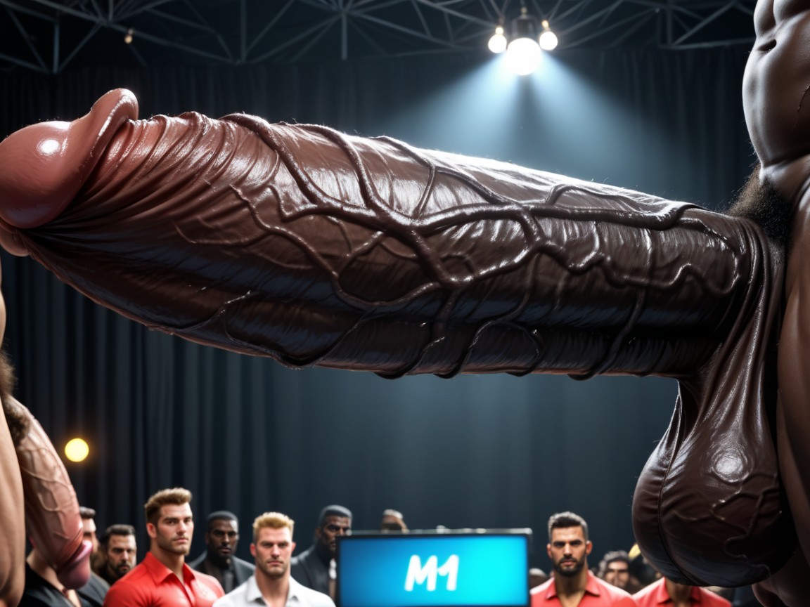 Glans, Photorealism, Veiny Penis AI Gay Porn