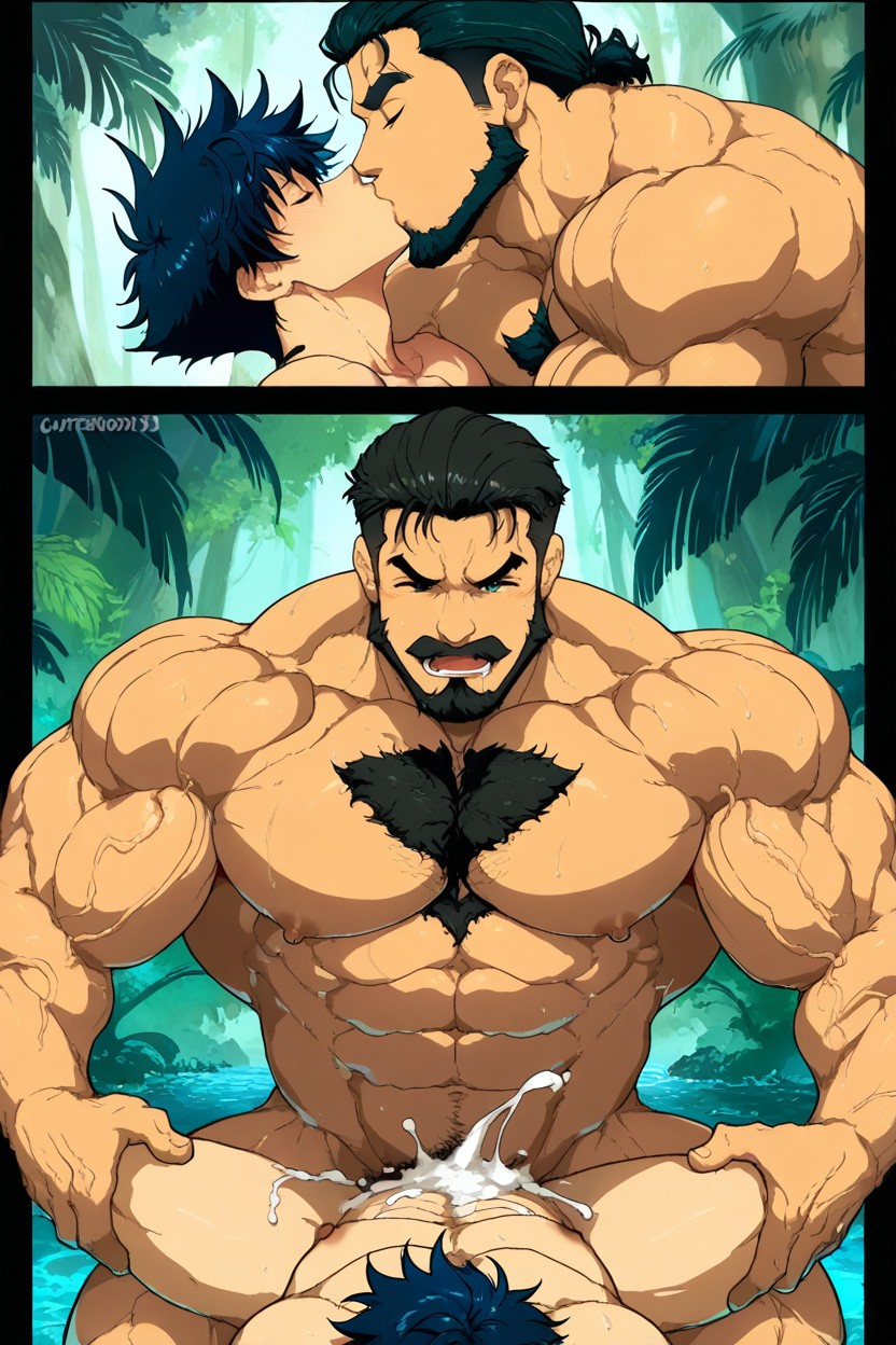 Pencil Line Art, Details, Kissing Porno IA Gay