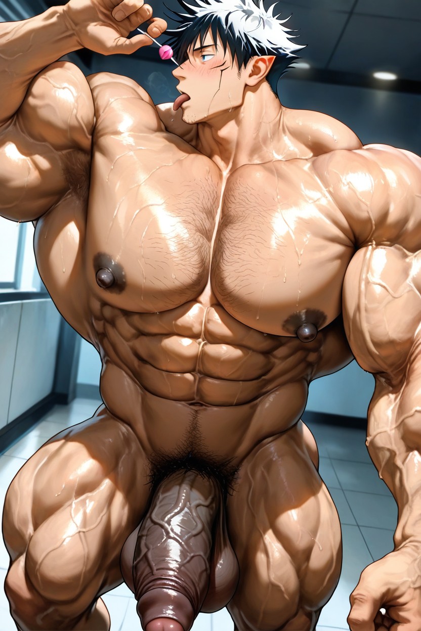 Boulder Shoulders, Bent Penis, Sexy Porno gay IA