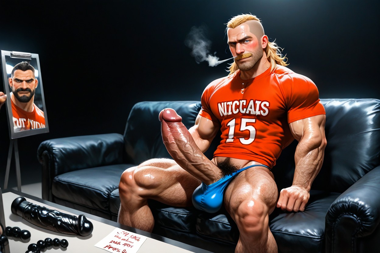 Tattoos, Muscular, Private Vip Room AI Gay Porn