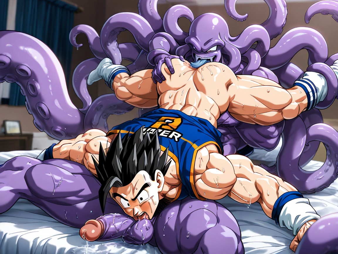 Wet, Square Pectorals, Laying On Stomach Porno gay IA