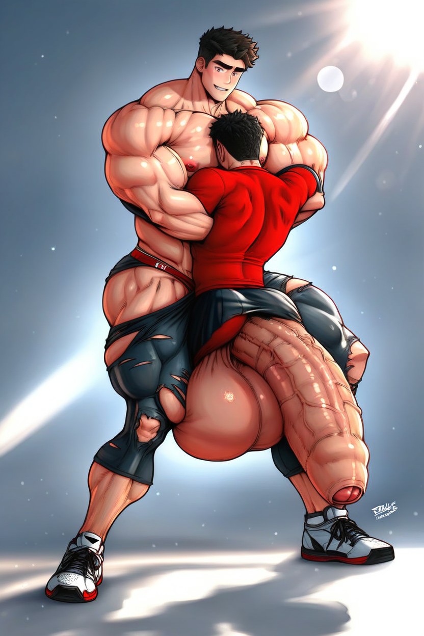 Hdr, Cutesexyrobutts, Dick Longer And Thicker Than Leg AI Gay Porn