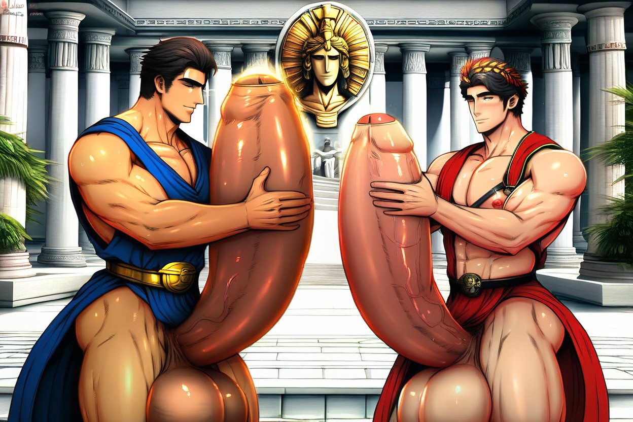 Photorealistic, 18+, Magic AI Gay Porn