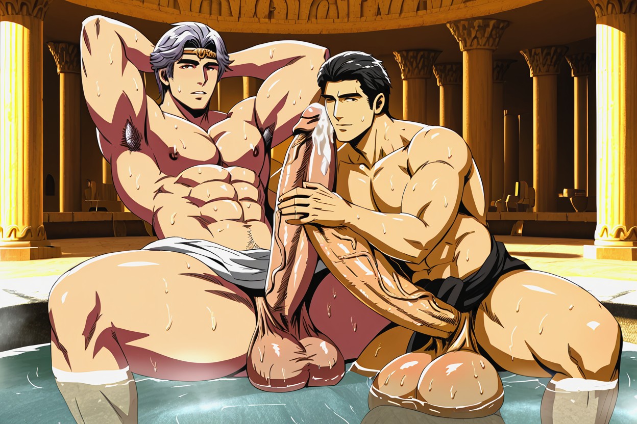 High Fantasy, Males Only, Greek Mythos AI Gay Porn