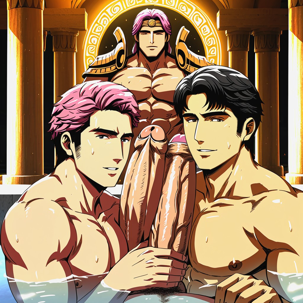 Ultrarealistic, Masculine, Massive Enormous Giant Uncut Hyper Cock AI Gay Porn