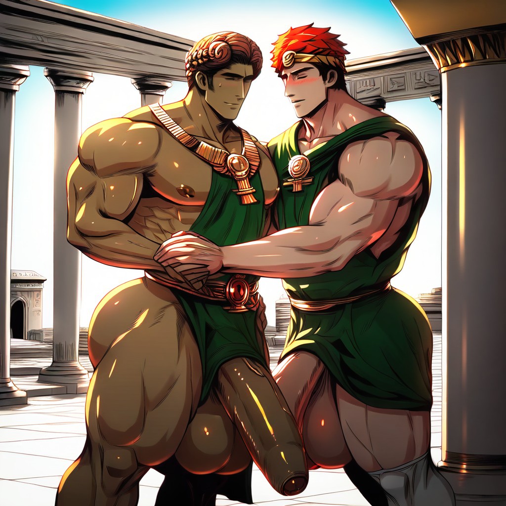 Youthboy, Perfect Impossibly Oversized Thick And Extra Long Hyper Dick, Ancient Roman God AI Gay Porn