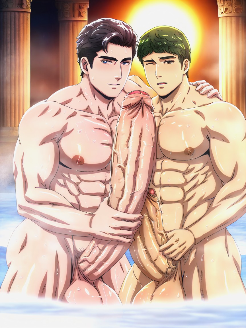 Ancient Greek Gods, Fuckboy, Close Up AI Gay Porn