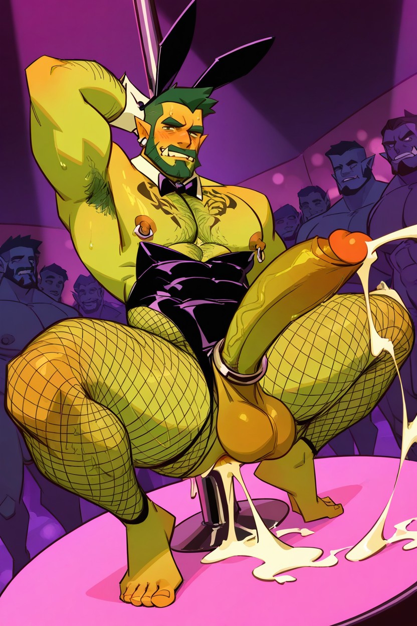 Very Hairy Body, Sexy Appearance, Beard AI Gay Porn
