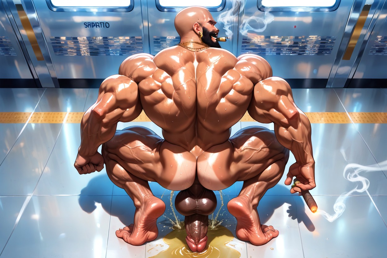 18+, Touching Nipples, Rear View AI Gay Porn