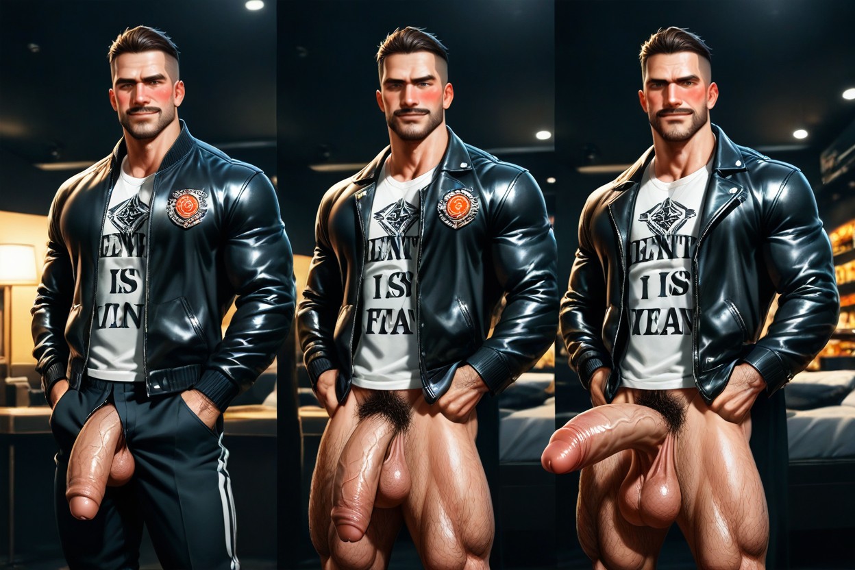 Hot Guys At Party, Boyish Athlete, Blushing AI Gay Porn