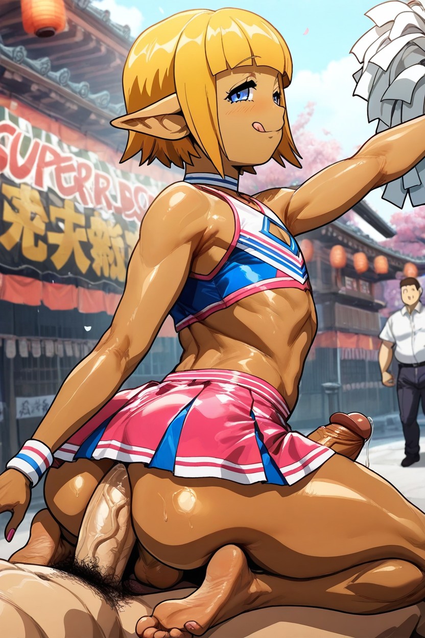 Thick Body, Smug Expression, Japanese Festival AI Gay Porn