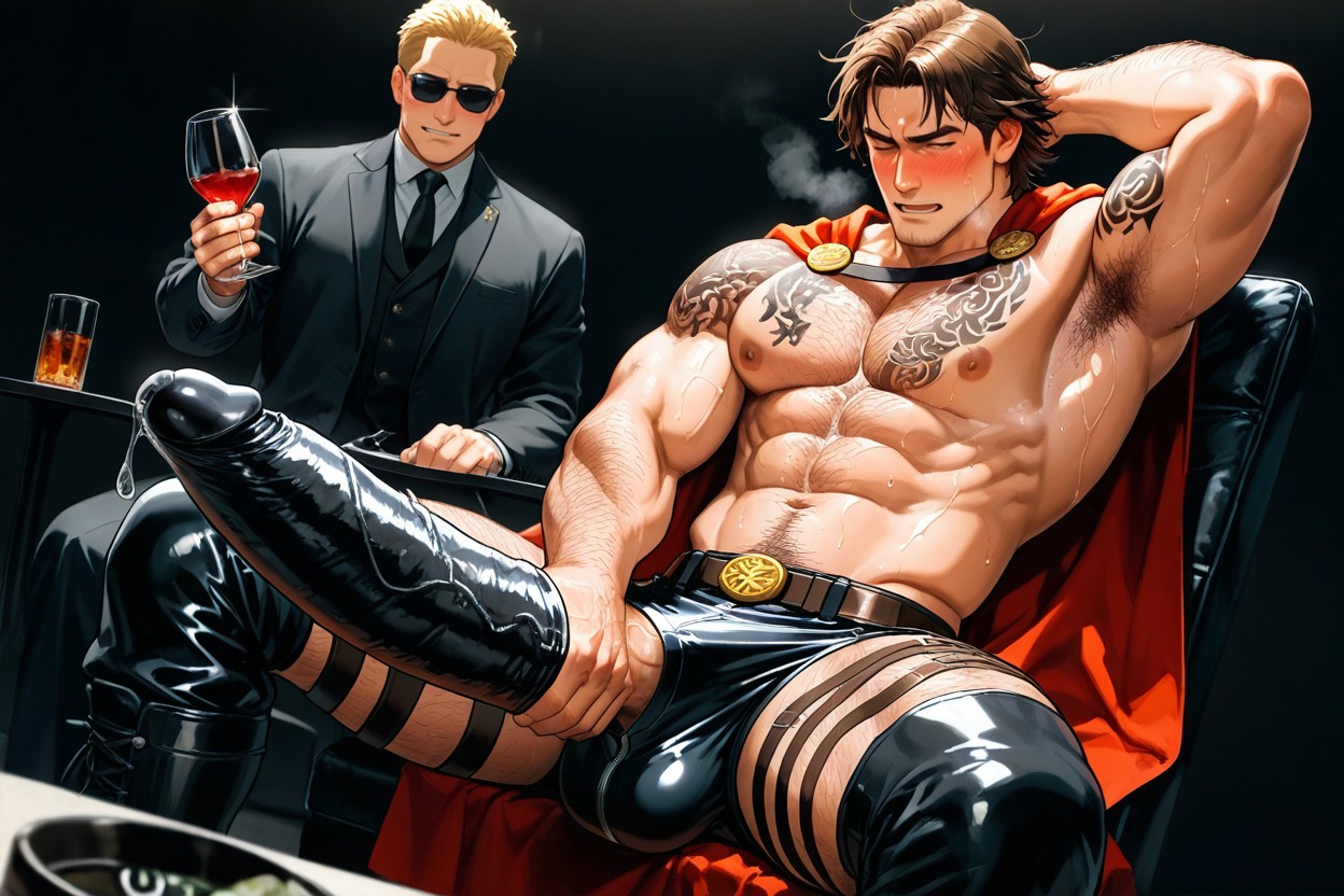 Hard Cock, Hot Skin, Win Coke Letters AI Gay Porn