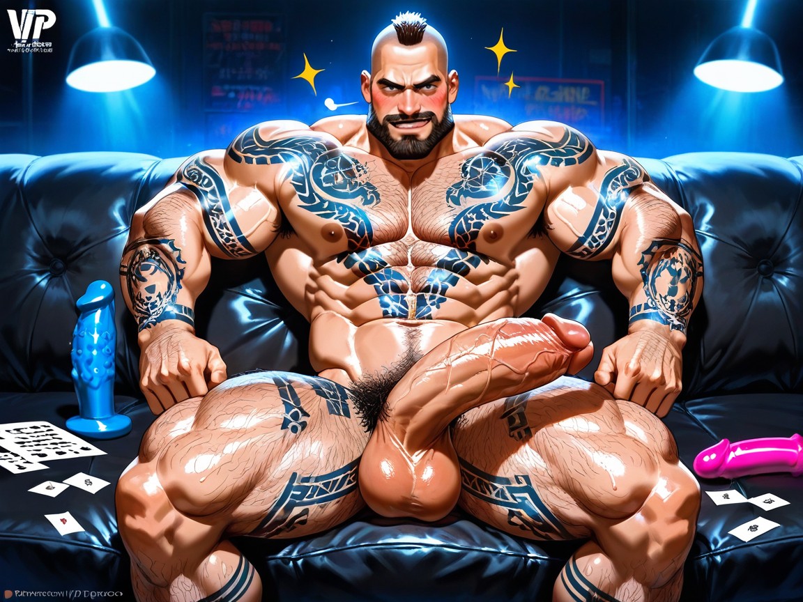 Mustache Stubble, +, Hot Skin AI Gay Porn