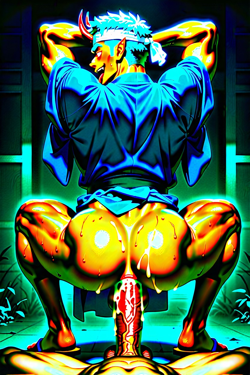 Rear View, Nude, From Behind AI Gay Porn