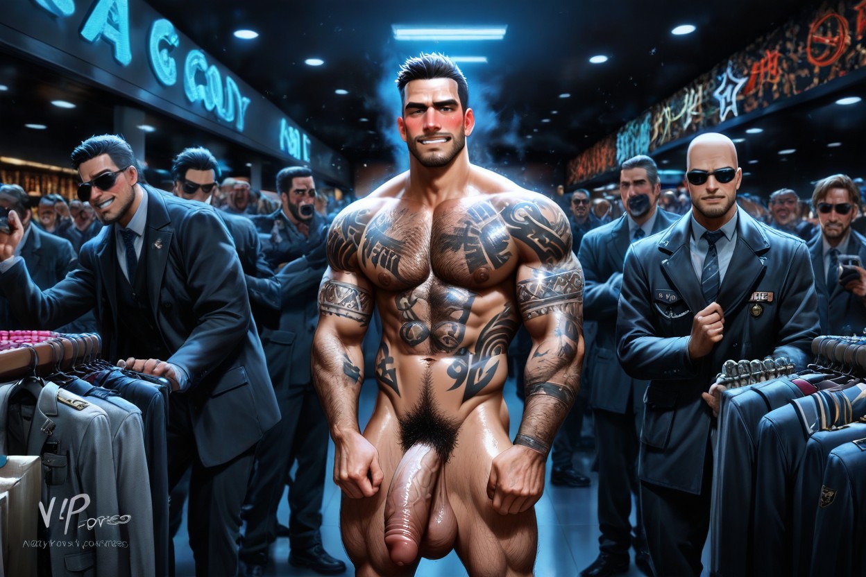 Beaucoup De Gens Autour, Athletes, Foreskin Porno IA Gay
