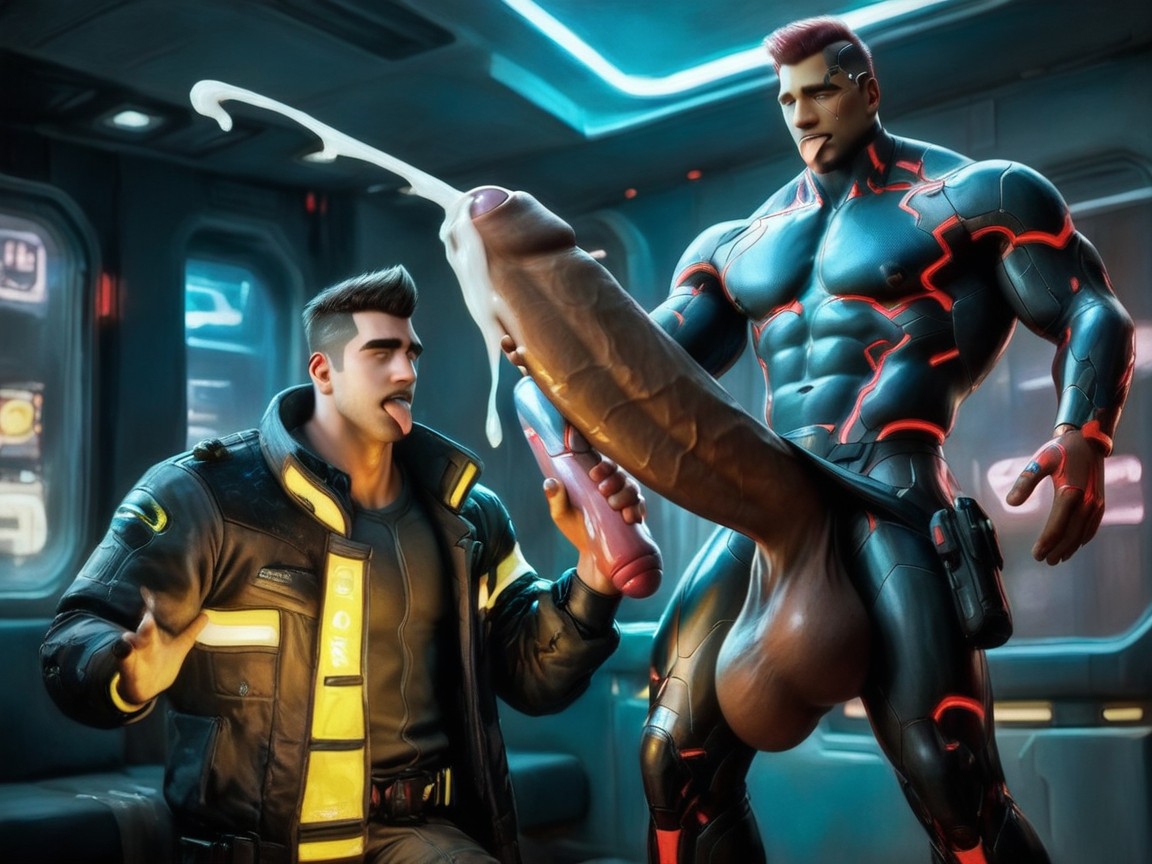 Ultrarealistic, Masculine, Gay AI Gay Porn