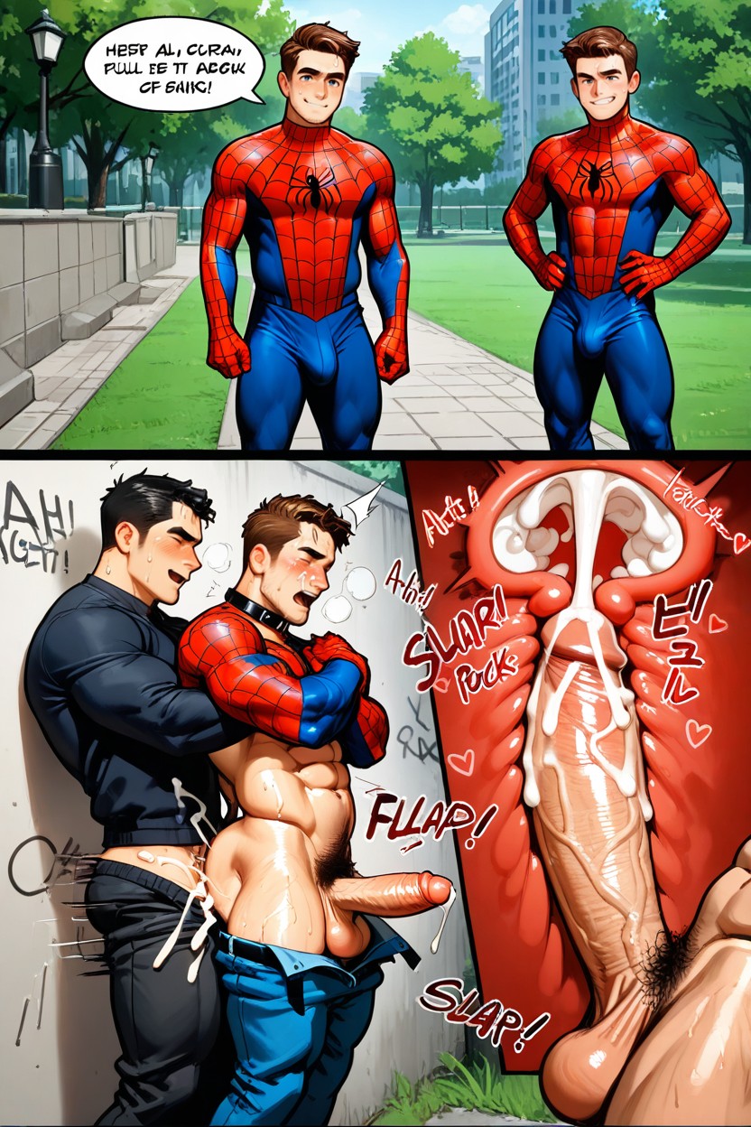 Park, 2 People, Moaning AI Gay Porn