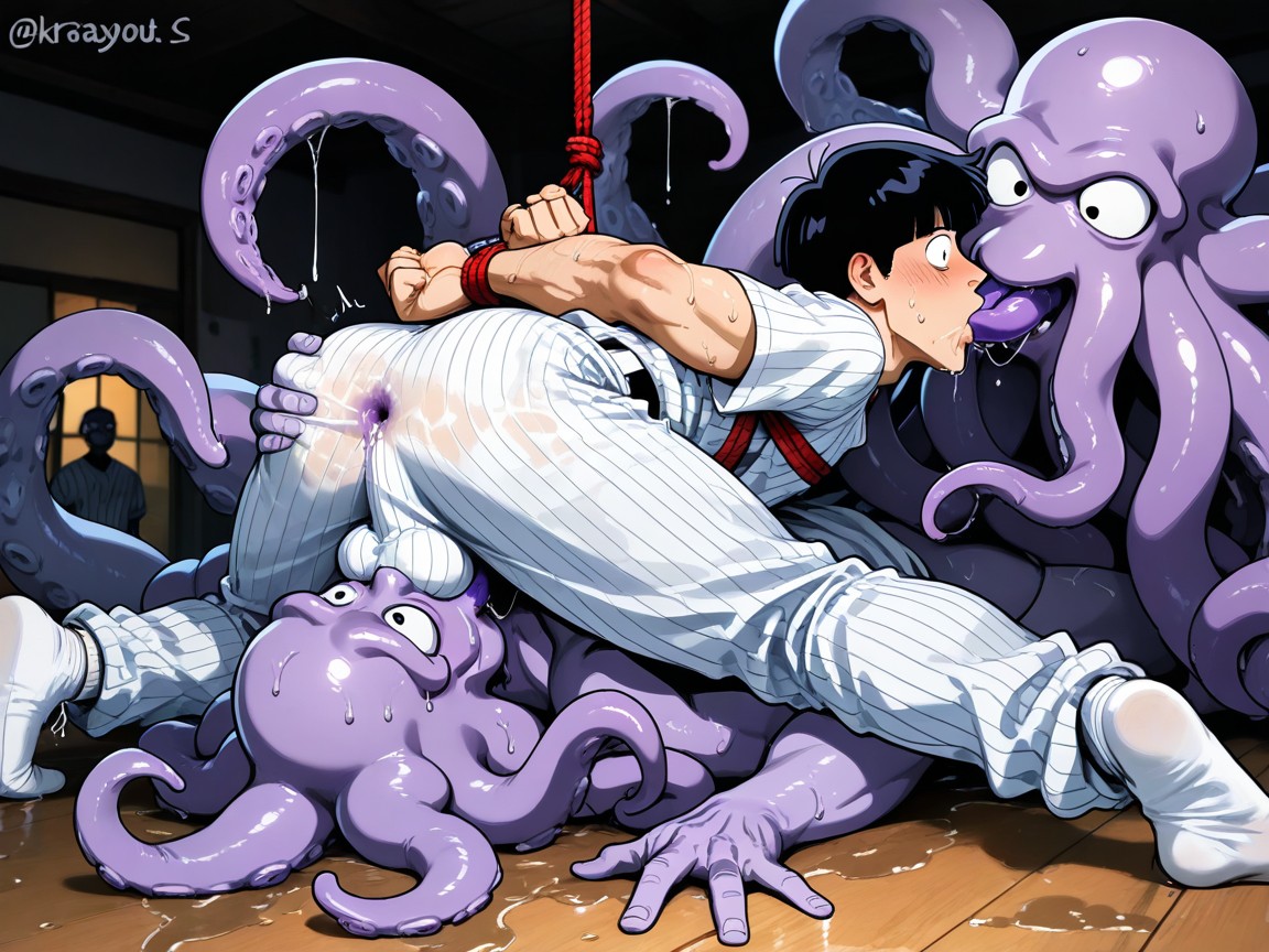 Medium Cock, Krakens Face Buried In Shigeo Kageyama‘s Ass, Focus On Socks 게이 AI 포르노