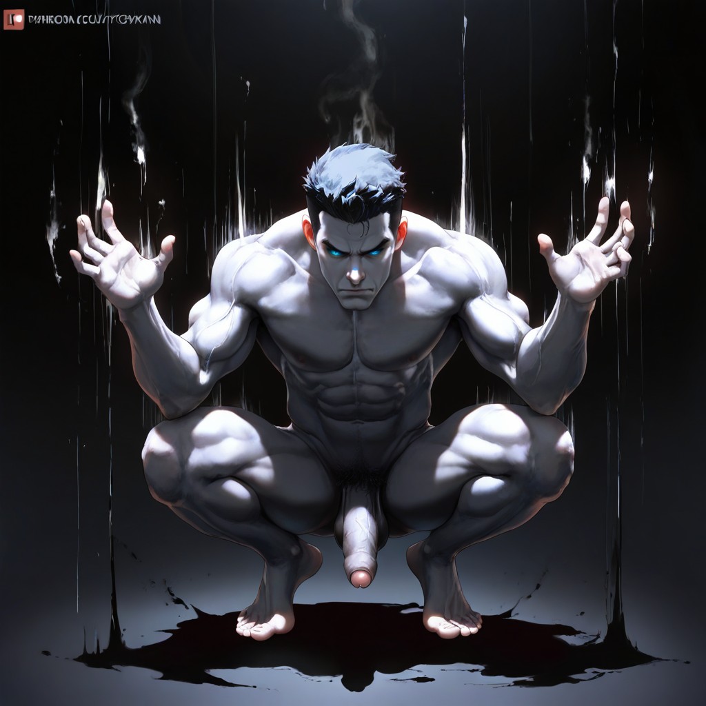 Full Body Visible, Pubic Hair, Kajinman Style 게이 AI 포르노