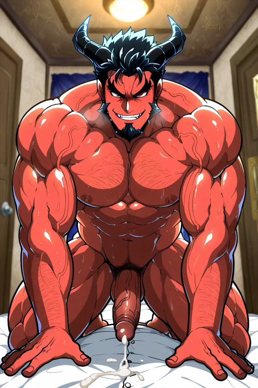 Yoai, D Japanese Art, Demon Grasp Lady Boobs AI Gay Porn