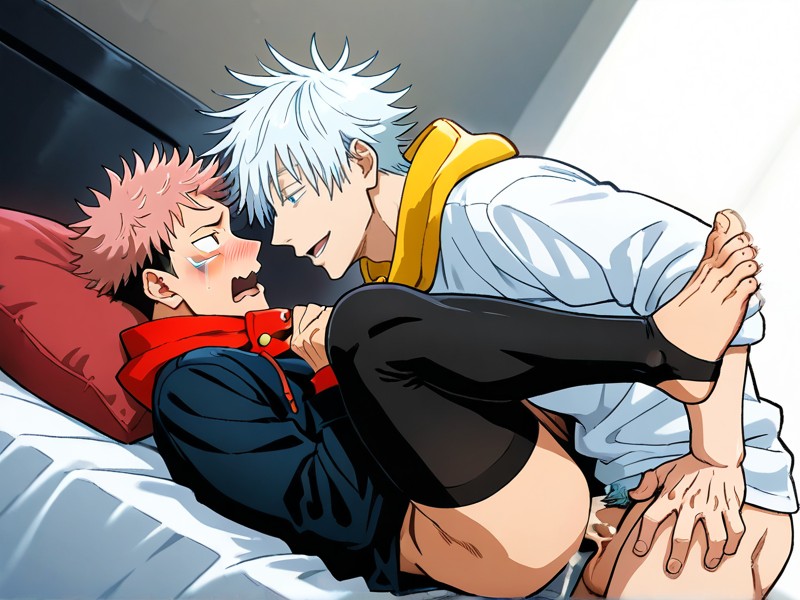 Perfect Anatomy, Bett, Uncensored KI Schwulenporno