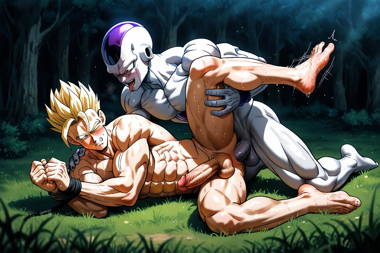 Arms Tied, Arms, Bottom's Hands Restrained Porno IA Gay