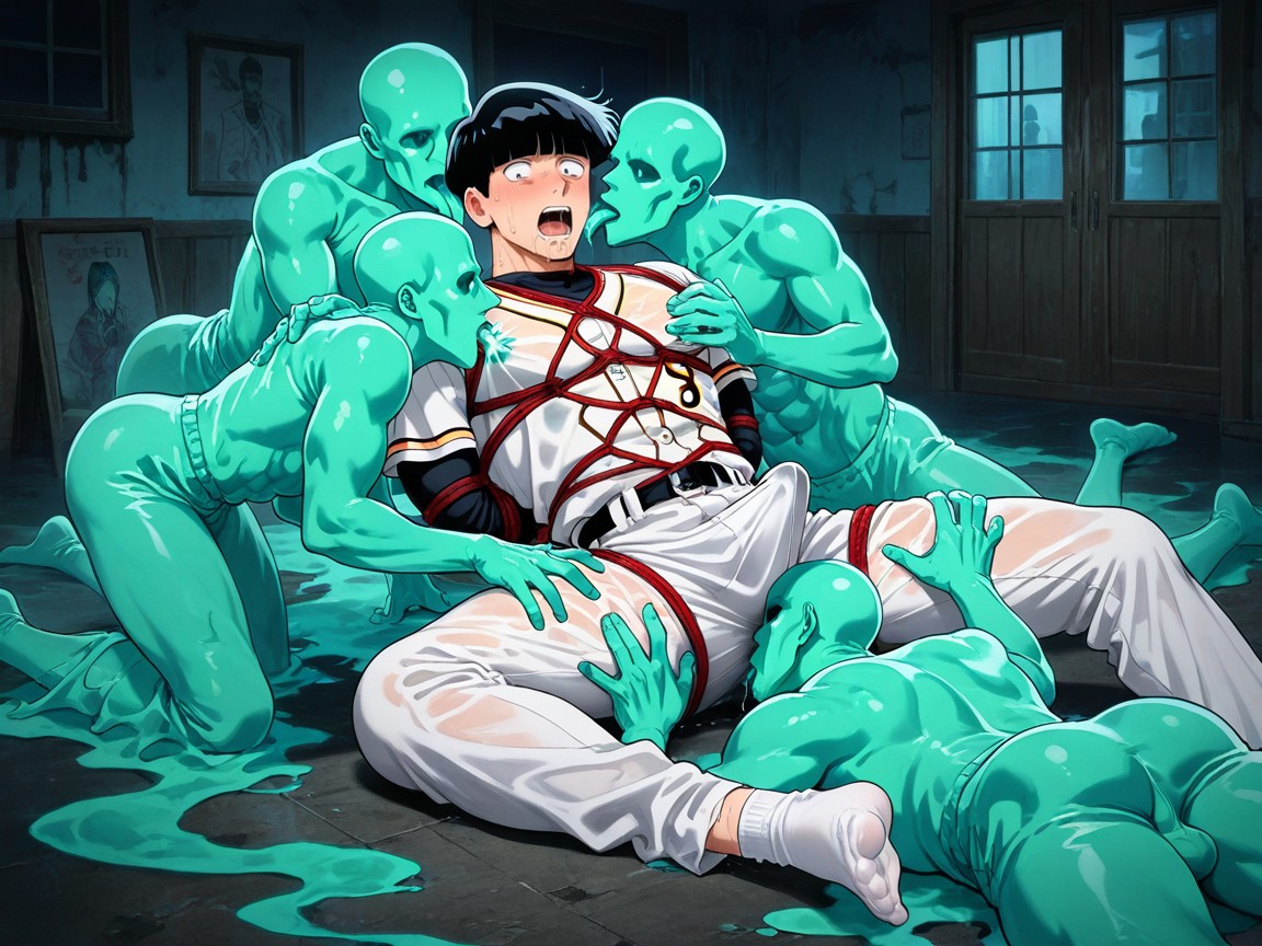 Maison Hantée, Ferocious, Shigeo Kageyama Porno IA Gay