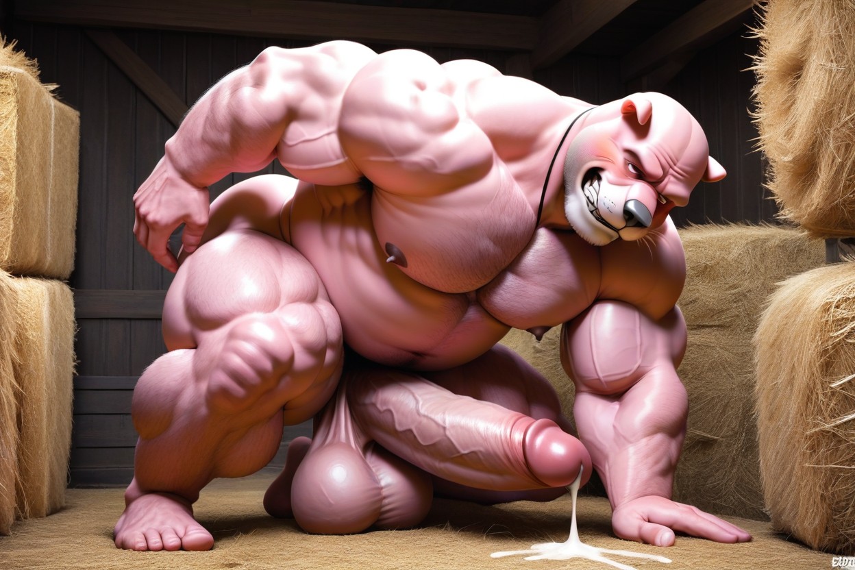 Manly Face, Shaking, Furry Face Porno IA Gay