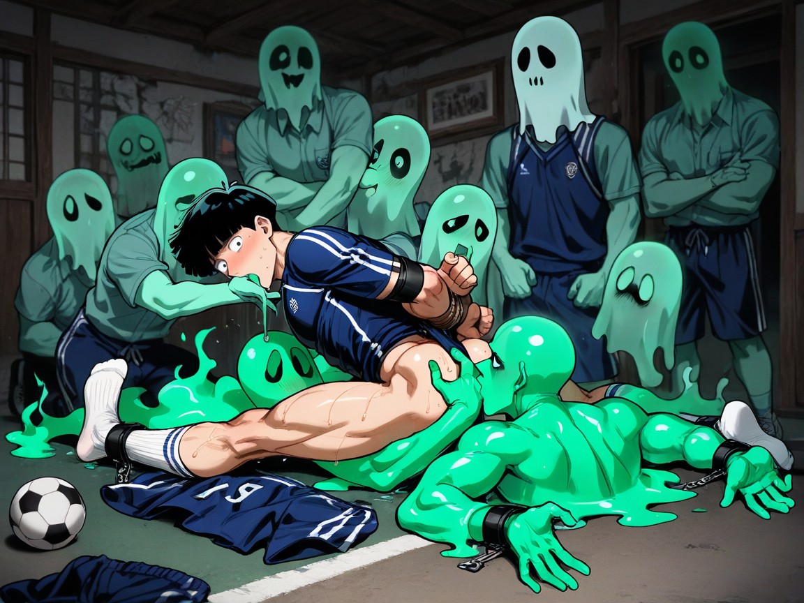 Feet Worship, Shibari, Ghost Blob Nose In Ass Through His Clothes AI同性戀黃片