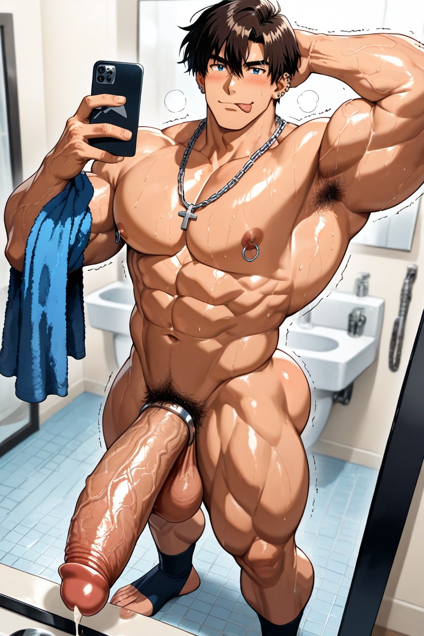Male Pubic Hair, Solo, Nude AI同性恋黄片