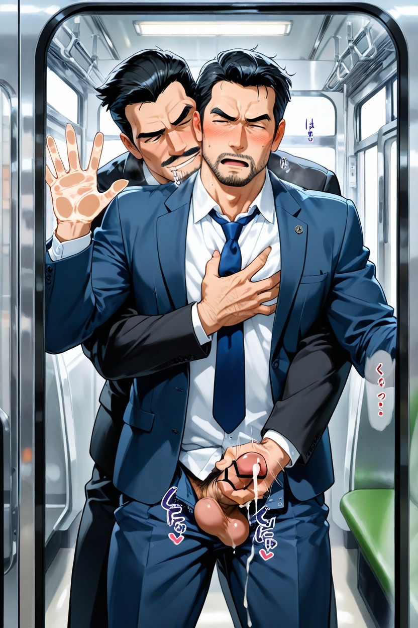 On Crowded Tram, Show Cock And Balls, Cumshot Porno IA Gay