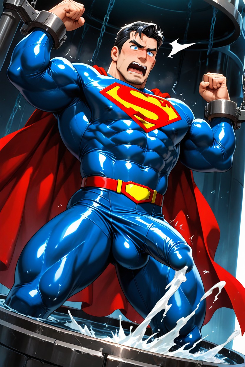 Masculine, Dynamic Angle, Massive Bulge Porno IA Gay