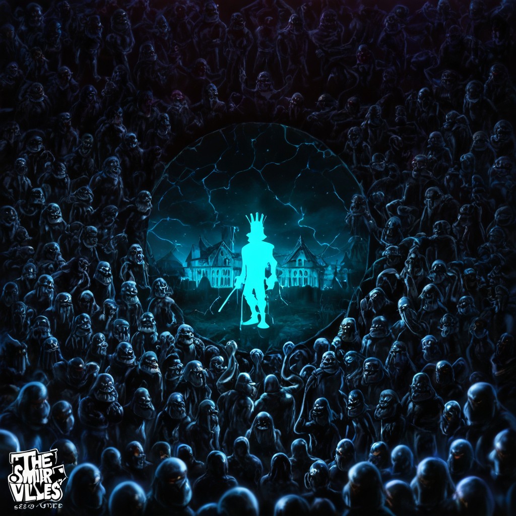Many Females, Dark Silhouette, Many Smurf Women Getting Fucked 게이 AI 포르노