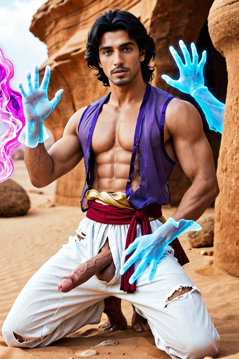 Barefoot, Aladdin, Thick Penis AI同性戀黃片