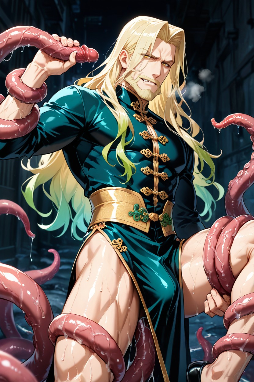 Slimy Tentacles, Pleasure Expression, Vlad Iii From Fate/grand Order Porno IA Gay