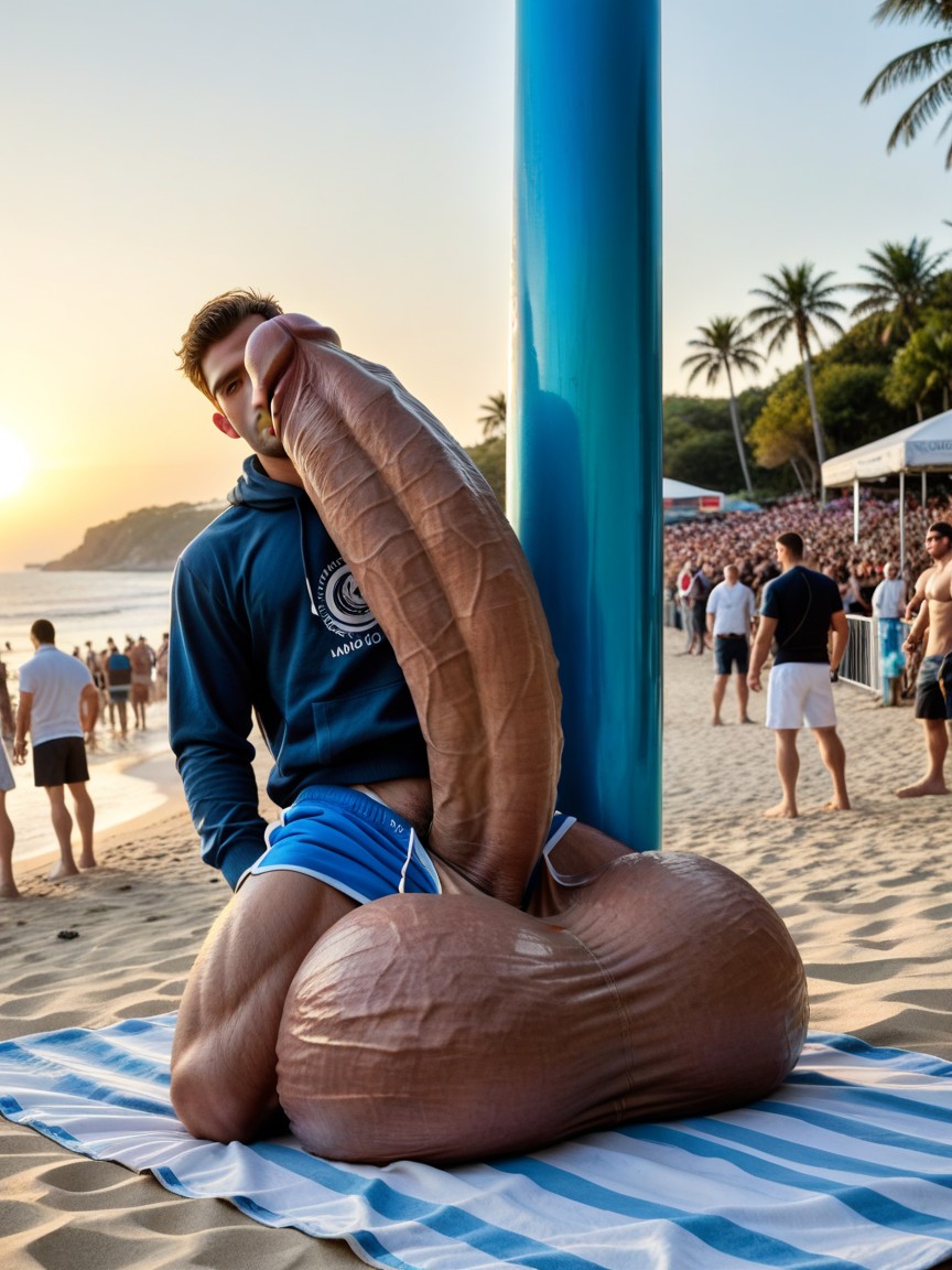 Penis Longer And Thicker Than Body, Gay, Summer Porno IA Gay