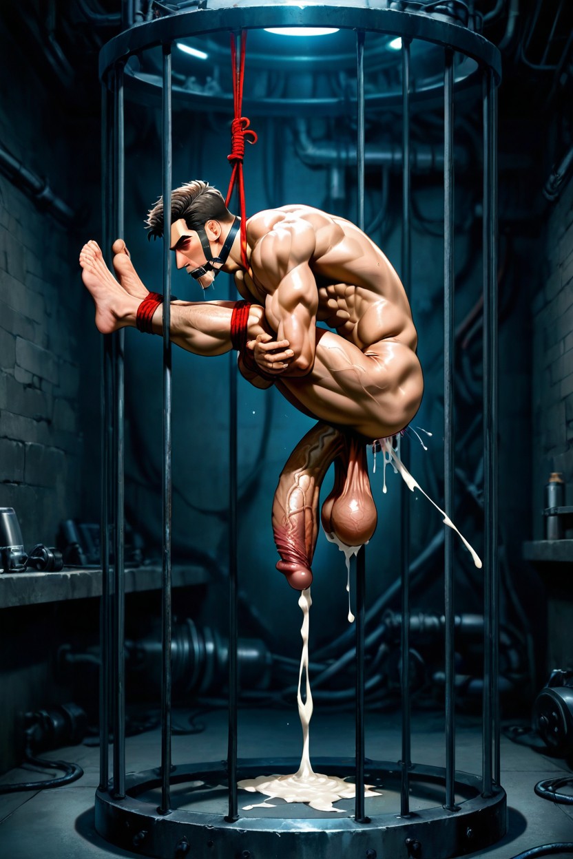 Mega Testicles, Angled Side View, Humonguos Balls AI同性恋黄片