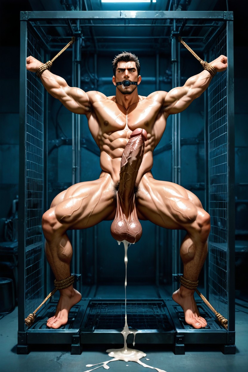 Balls And Cock Heading Down Further From Body, Angled Front View, Humonguos Balls AI同性恋黄片
