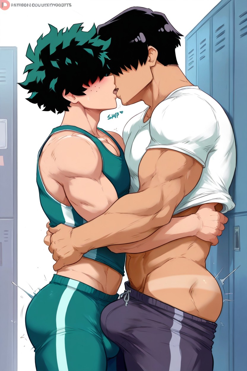 Izuky Has Medium Bulge, 高潮, 25+ AI同性恋黄片