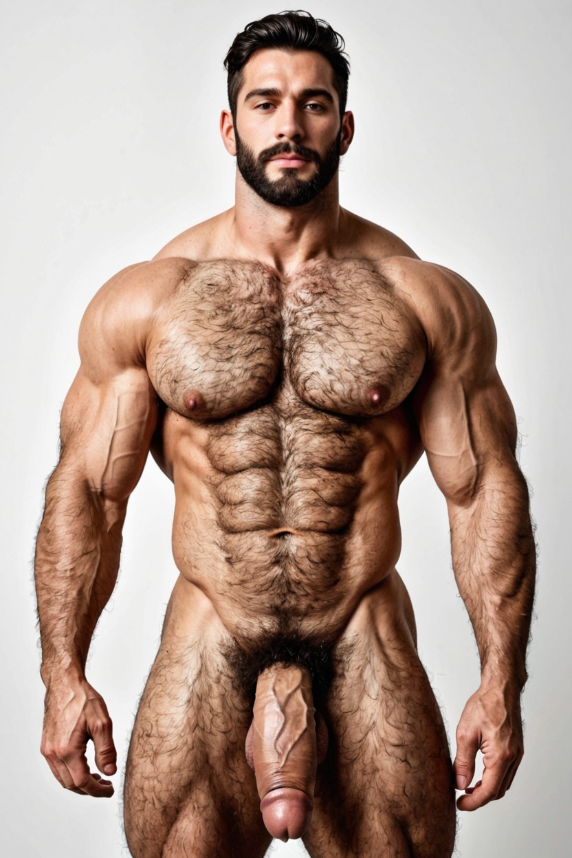 Enormous Penis, Chest Too Big, Gigantic Pecs Pornografia gay com IA
