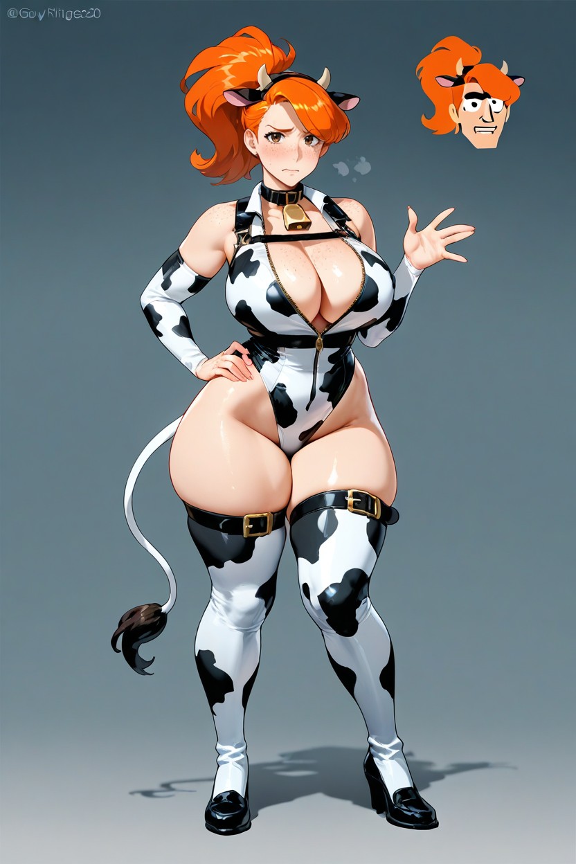 フルボディ, 1人, Huge Natural Breasts ゲイAIポルノ