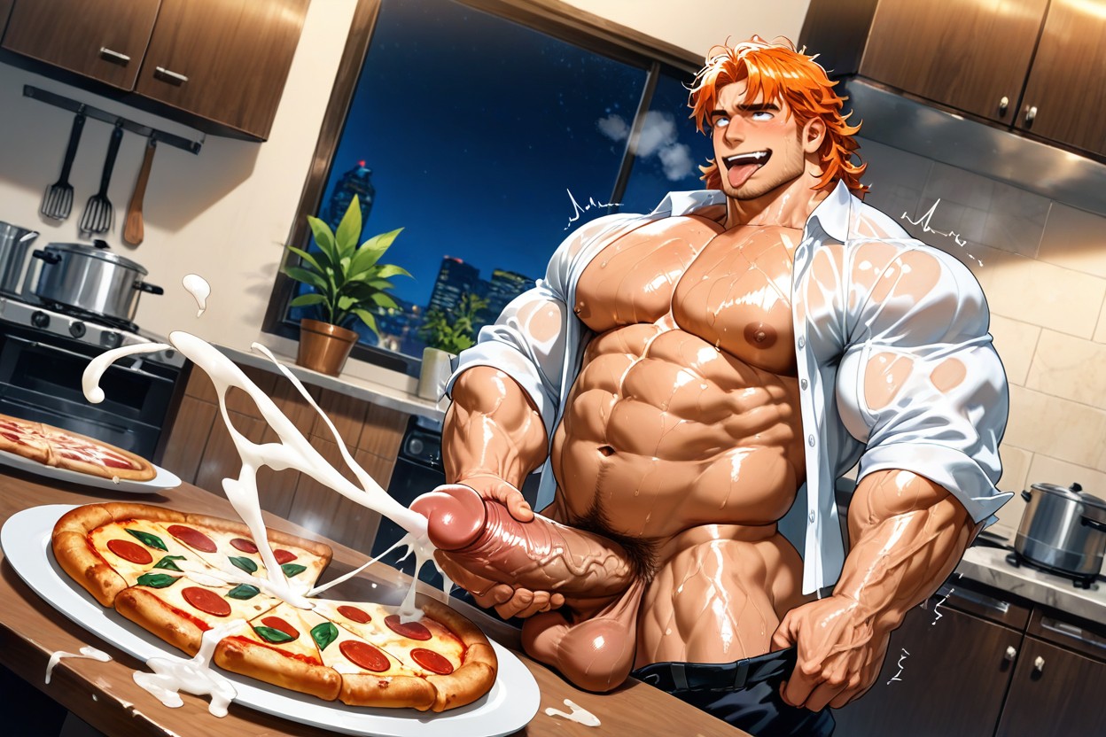 Hyper Balls, Growing Cock, Muscular AI同性戀黃片