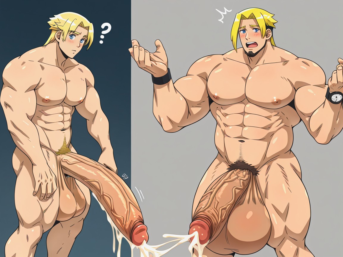 Slutboy, Harem Of Men Closeby Touching And Grabbing His Hyper Cock, Correct Anatomy Porno gay IA