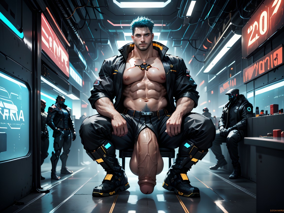 Utopia, Thick Cock, Dystopia 게이 AI 포르노