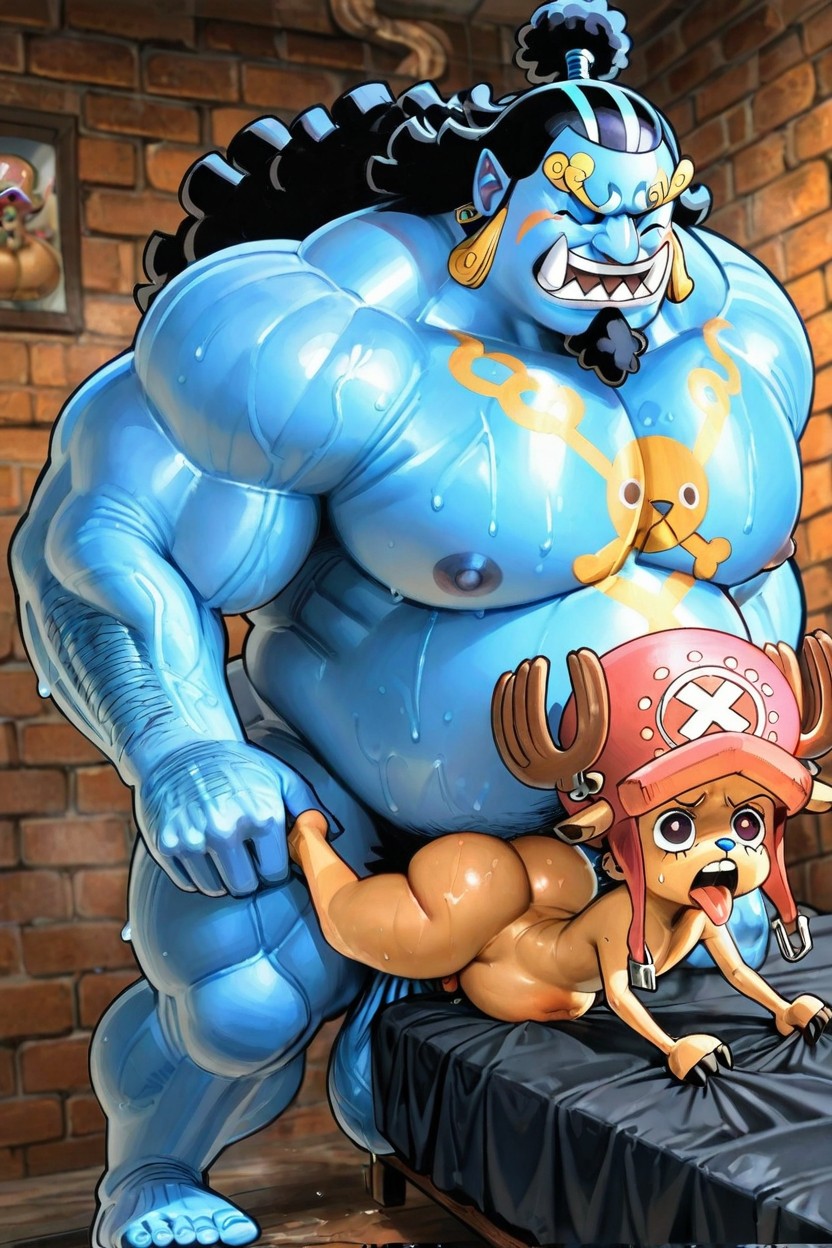 Belly Bulge, Tony Tony Chopper Belly, Naked ゲイAIポルノ