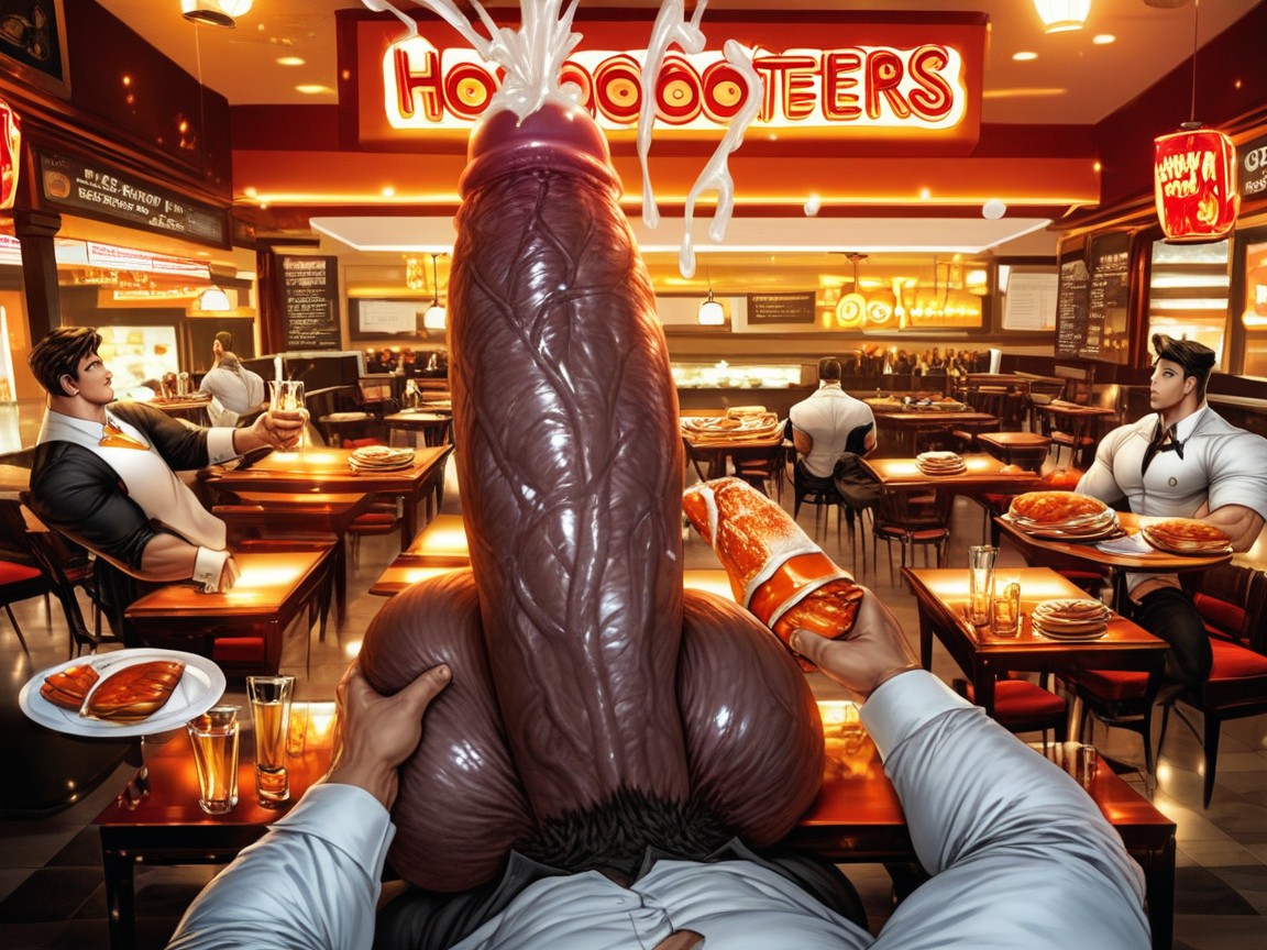 Hyper Extreme Cock Size, Dick Shot From Pov, 異世界 ゲイAIポルノ