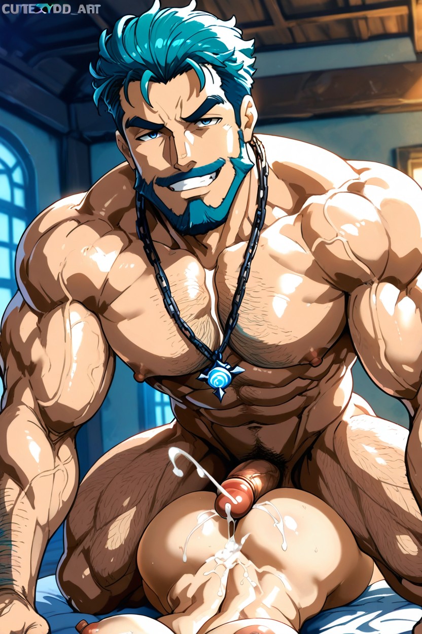 立つ, Wagner Muscular, Bara ゲイAIポルノ