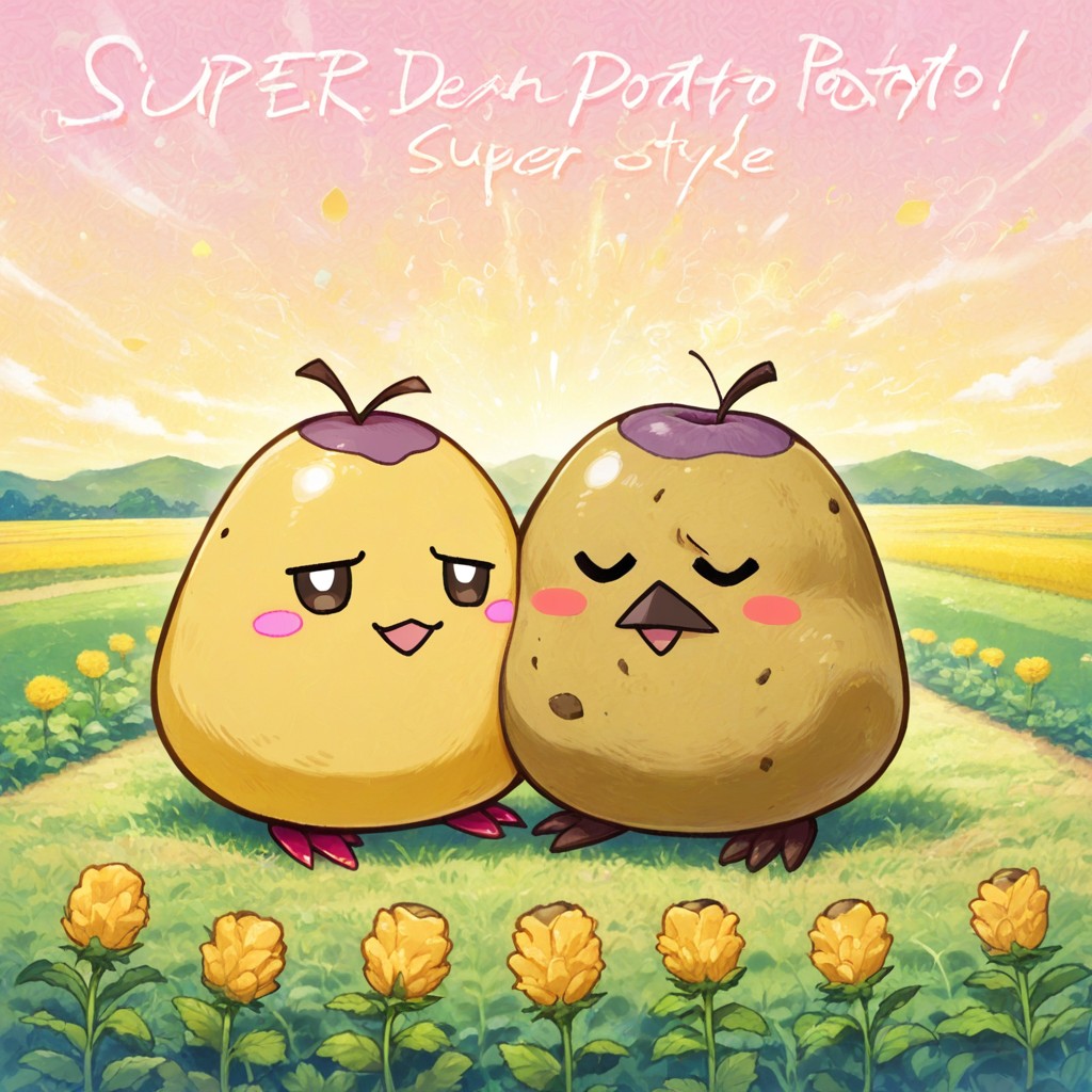 Chiibi Proportion, Chbi Style, Female Beautiful Potato AI Gay Porn